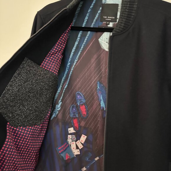 Ted Baker ZIP Bomber Jacket - Picture 6 of 7